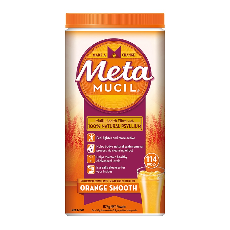 Buy Metamucil Fibre Supplement Smooth Orange 48 Dose 283g Online At